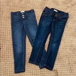 Two pairs of barely worn jegging